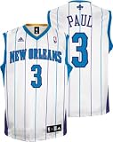 Chris Paul Youth Jersey: adidas White Replica #3 New Orleans Hornets Jersey