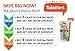 Tolerant - Organic Red Lentil Pasta, Simply Legumes, Penne - 8 Oz (6 Pack)