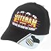 "IRAQ VETERAN - WAR ON TERROR" BASEBALL CAP HAT * BLACK ADJUSTABLE SIZE