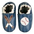 Momo Baby Soft Sole Baby Shoes - Baseball Blue
