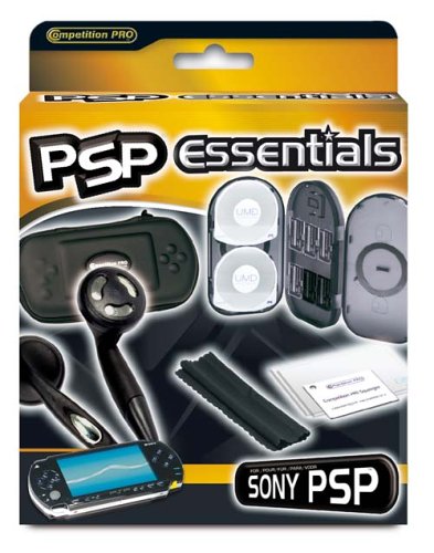 Childrens Toyshop  Video Games : Powerplay Black Essentials Accessory Pack (PSP)