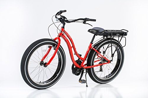 iGlide Sun Crusher Step-Thru Electric Bike (36V 250W Hi-Torque Motor, 12Ahr High Capacity Lithium-Ion Battery)