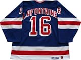 Pat LaFontaine New York Rangers Autographed Authentic Jersey