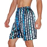 SILK COUTURE: Mens Sleepwear - Silk Boxer Shorts / Pajama Lounge Shorts