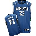adidas Minnesota Timberwolves Corey Brewer Youth (sizes 8-20) Replica Road Jersey