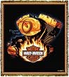 Harley-Davidson&reg; Motorcycles Fear This Throw Blanket