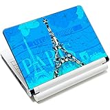 FBA NEK-007 NEW Art Design Paris Eiffel Tower 15" 15.4" 15.6 inch Laptop Skin Sticker Cover Art Decal Protector Fits 13" 13.3" 14" 15" Notebook PC