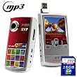 SVP MP300 HD MP3 Player and Pocket HD Video Red Camera, YouTube Software w 16GB SD