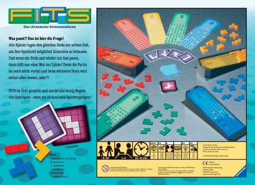 Imagen 2 de Ravensburger Spiel 26496 Fits - Juego de mesa [Importado de Alemania]