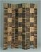 Braided fusion room divider screen