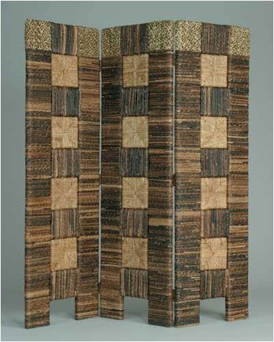 Kitchen: Braided fusion room divider screen
