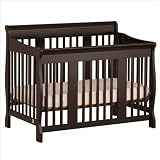 Stork Craft Tuscany 4-in-1 Stages Crib, Black