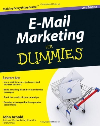 E-Mail Marketing For Dummies by Arnold (2011) Paperback