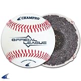 Champro C Grade CBB-200 Official League Cushion Cork Core Cover Baseballs - Available by the Dozen  (1 Dozen)