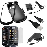 GTMax Rapid Car Charger + Home Travel Charger + USB Data Cable + Black Rubb ....