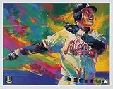 Chipper Jones Atlanta Braves All-Star 12x18 Lithograph