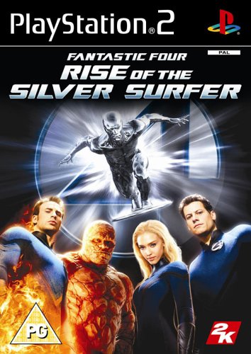 Childrens Toyshop  Video Games : Fantastic Four: Rise of The Silver Surfer (PS2)