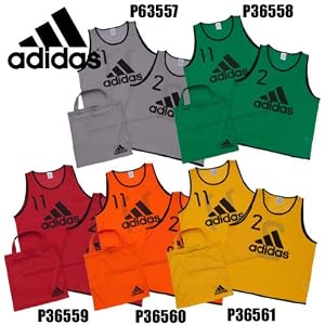 adidas(アディダス) トレーニングビブス( 10 枚セット) SUN P63561 120