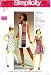 Simplicity 8613 Sewing Pattern Misses Dress Sash Scarf Size 12 - Bust 34