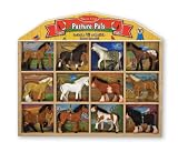 Melissa and Doug 12 Piece Pasture Pals Horses