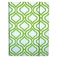 PUNCHCASE Hansen - Funda con motivo de enrejado, color blanco y lima  (sirve para Kindle Paperwhite, Kindle y Kindle Touch)