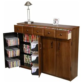 Buy Media Cabinet With Drawers Holds Up To 42 Plasma Lcd Black