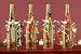 SohoDecor Christmas Wine Bottle Ornament - Angels (Set of 4)