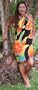 Sarong Wrap - Ornate Batik Full Size Hand Painted Hawaiian Aloha Floral Island Pareo - Versatile Cover Up for Men & Women