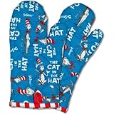 Dr. Seuss in the Kitchen Adult and Child Oven Mitt Set, Cat in the Hat