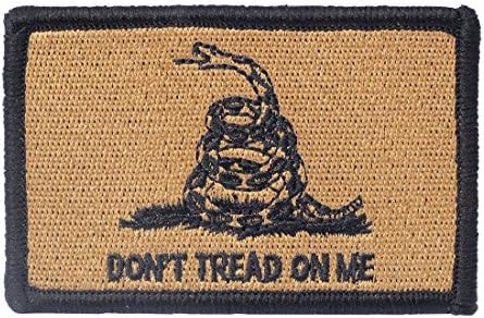Don't Tread On Me Tactical Patch - Coyote Tan by ADISID