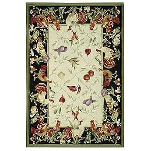 Vegetable Wool Area Rug - 3' Round - Frontgate