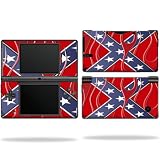 Protective Vinyl Skin Decal Cover for Nintendo DSI Dixie Flag