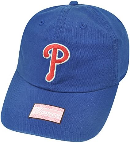 MLB Fan Favorite Philadelphia Phillies Shiver Blue Garment Wash Buckle Hat Cap