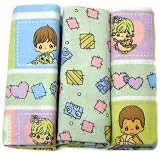 Precious Babies Receiving Blankets - 3 per Pack