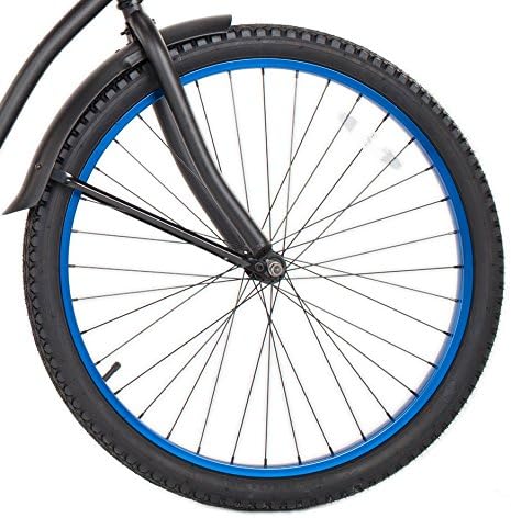 Freedom 26 in Beach Cruiser Wheel Set (Anodized Blue)