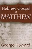 THE HEBREW GOSPEL OF MATTHEW image