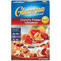 Glucerna Crunchy Flakes N Strawberries Cereal (Pack of 4)