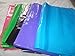 50 -15x18x4 Mulit-color Glossy Plastic Merchandise Bags