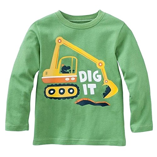 Warmbaby Little Boys Kids Long Sleeve T-shirts