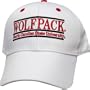 North Carolina State Wolfpack "WOLFPACK" The Game Classic Bar Adjustable Cap with Mascot Name