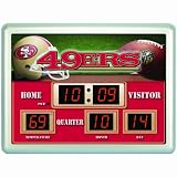 San Francisco 49ers Scoreboard Desk Clock