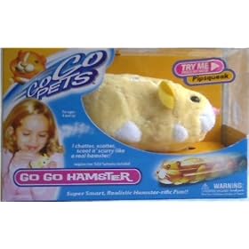 Go Go Pets HAMSTER PIPSQUEAK ****WITH ORIGINAL NAME