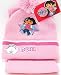 Dora The Explorer Light Pink 2 Piece Set - Toddler Girls Knit Hat & Scarf Image