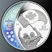 2007 $25 Sterling Silver Hologram Coin Vancouver 2010 Olympics Athlete's Pride Celebrate Their Pride Honour Their Spirit.