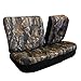 FH Group Car Seat Covers Full Set Hunting Seat Covers- Universal Fit, Automotive Seat Covers, 1-Piece Front Seat Covers, Airbag Compatible, Split Bench Rear Car Seat Cover for SUV, Sedan