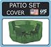 Patio Set Cover - 74-inch Round Table & Chairs Cover X 33-inch High