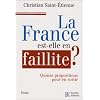 La France est-elle en faillite ? : Quinze propositions pour en sortir
