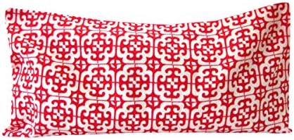 Peacegoods Cotton Eye Pillow - Reversible Removable Cover Washable 100% Natural Lavender, Chamomile, Flax - Refillable American Made