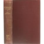 Literary studies by the late Walter Bagehot book cover