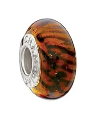 Authentic Chamilia Murano Glass Charm Siena Collection "Brio" 2110-1106 (RETIRED)